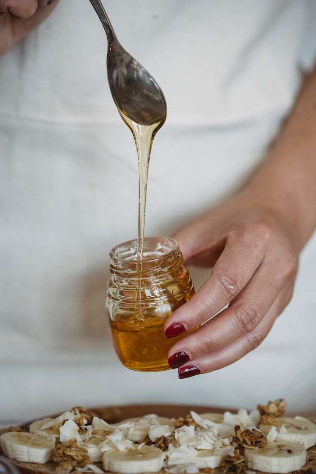bottled honey