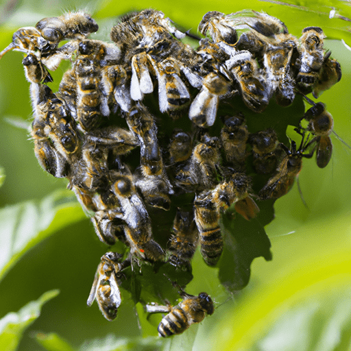 festooning bees