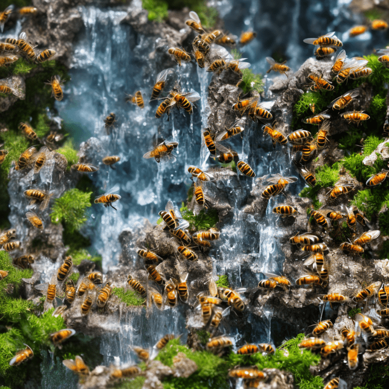 bees water