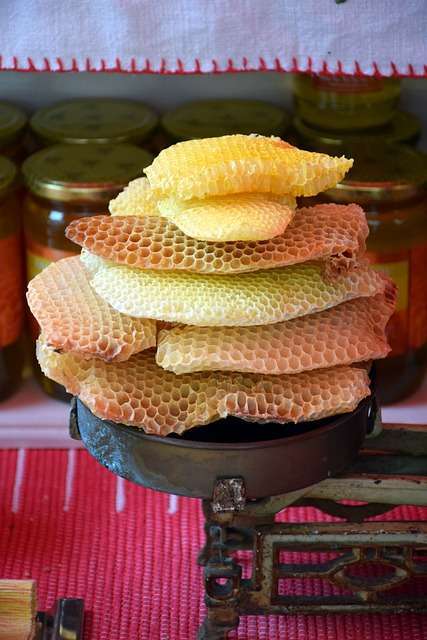 stored honeycomb