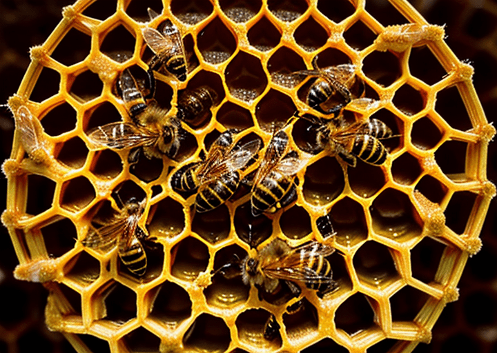 bee hive fibonacci sequence